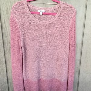 🆕 pink Style & Co. Sweater size Med
